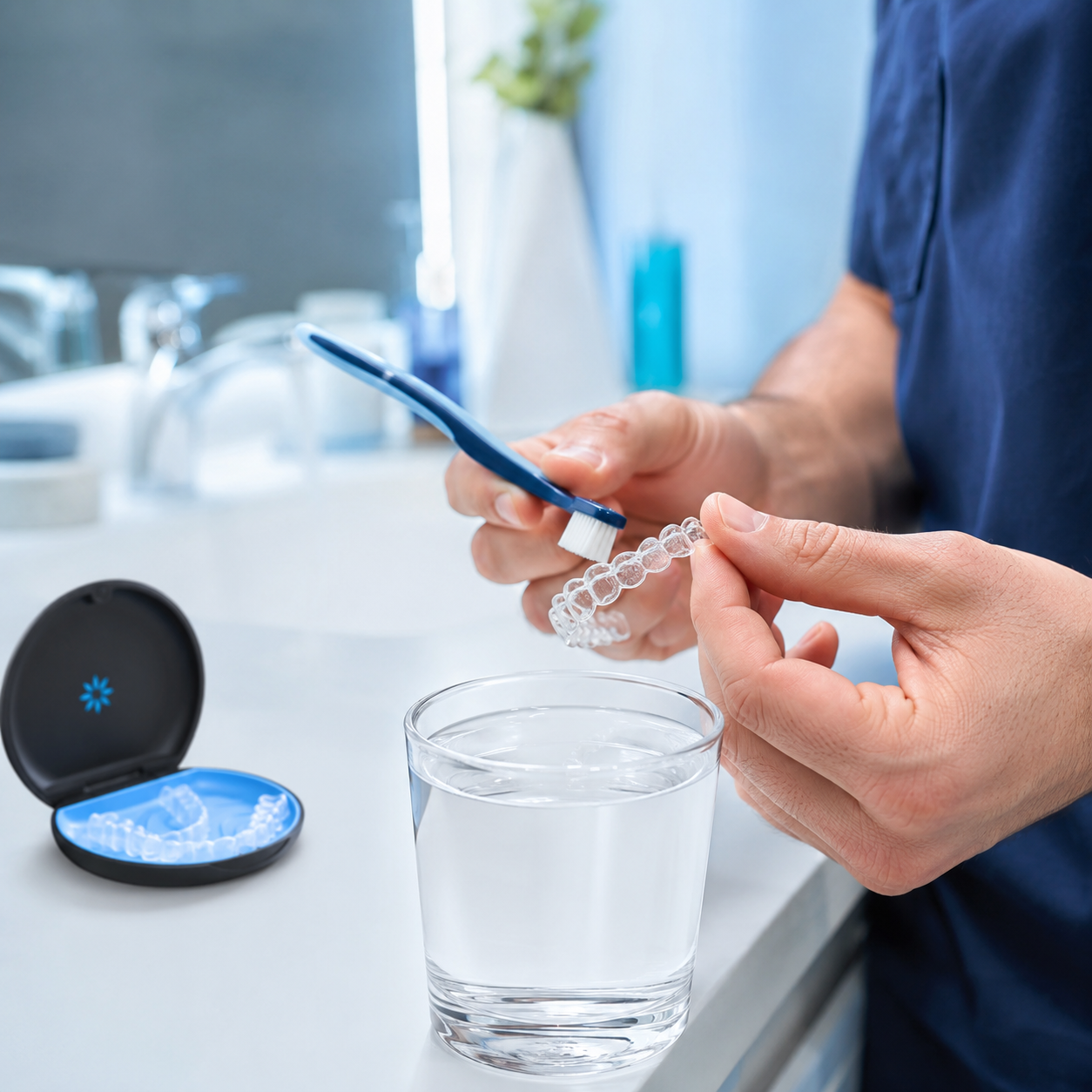 مراقبت از الاینر شفاف چگونه است؟