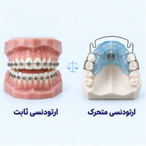 ارتودنسی متحرک بهتر است یا ثابت؟